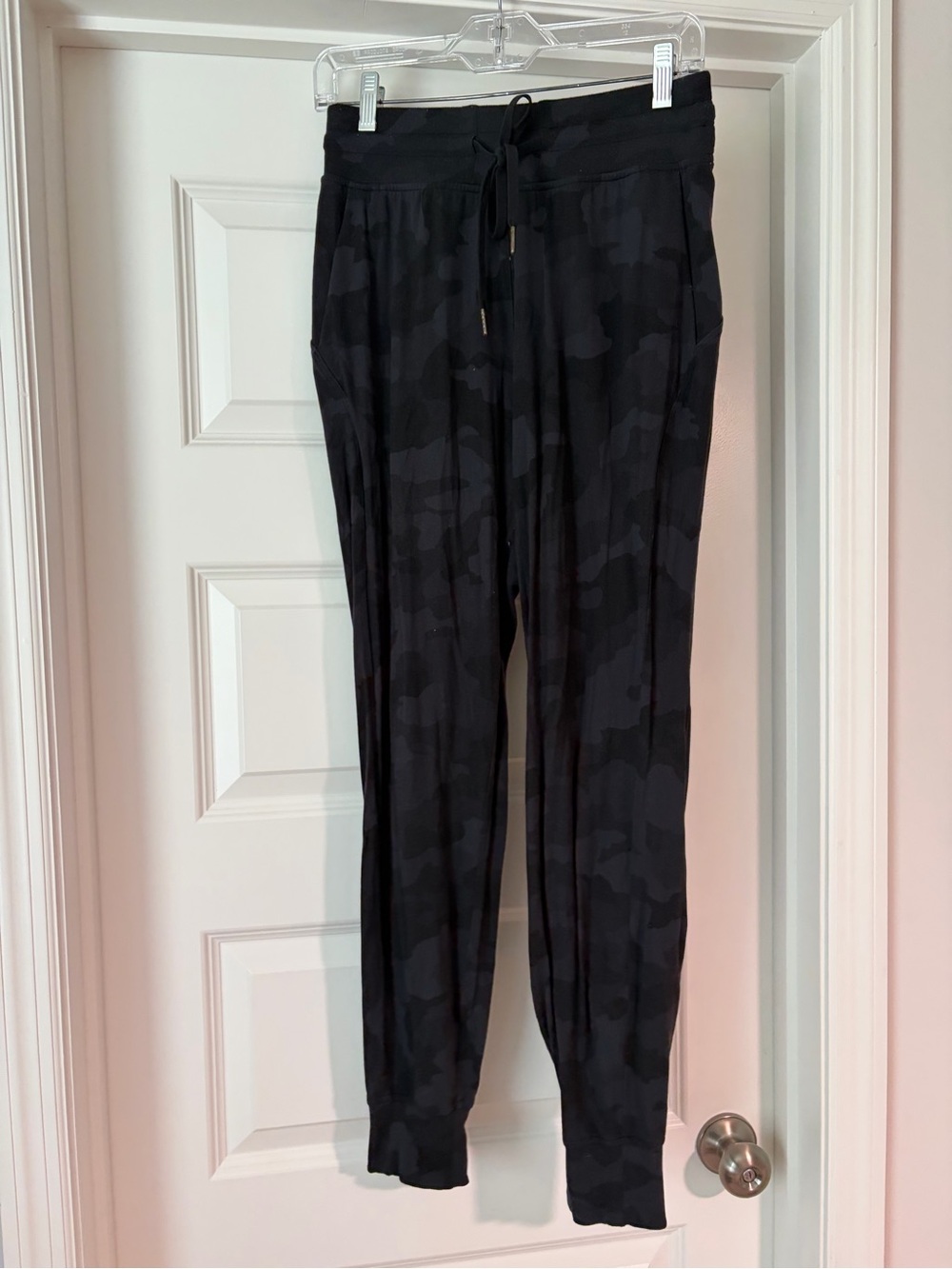 lululemon athletica Black Camo Jogger Pants